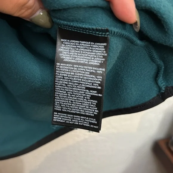 NWT The North Face Glacier Fleece Sweater 1/4 Zip in Green